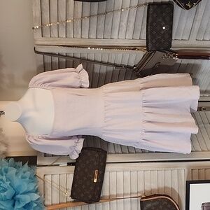 Shein brand lavender dress 👗 💜